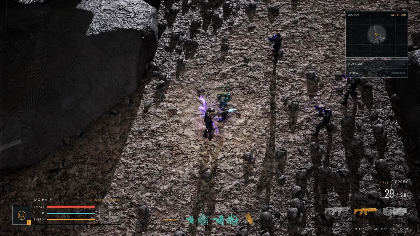 A night ambush on a dark plateau
